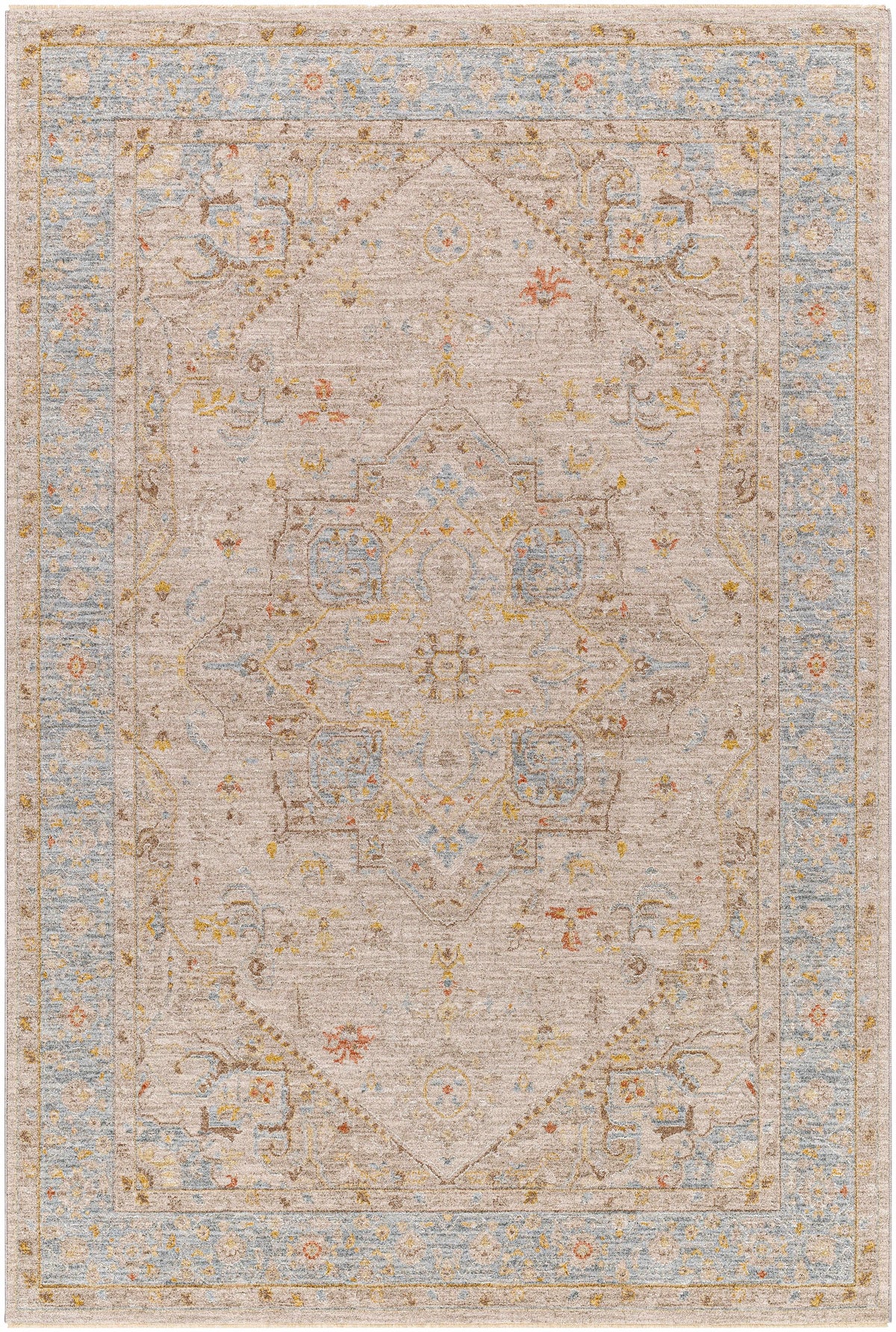 Ehan Cream Oushak Rug
