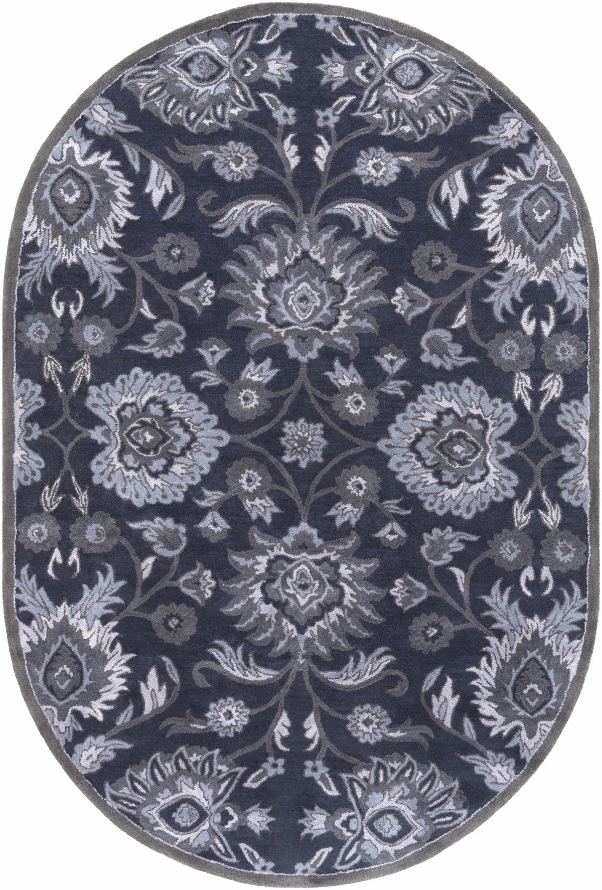 Conesus Hand Tufted Blue 1191 Area Rug - Clearance