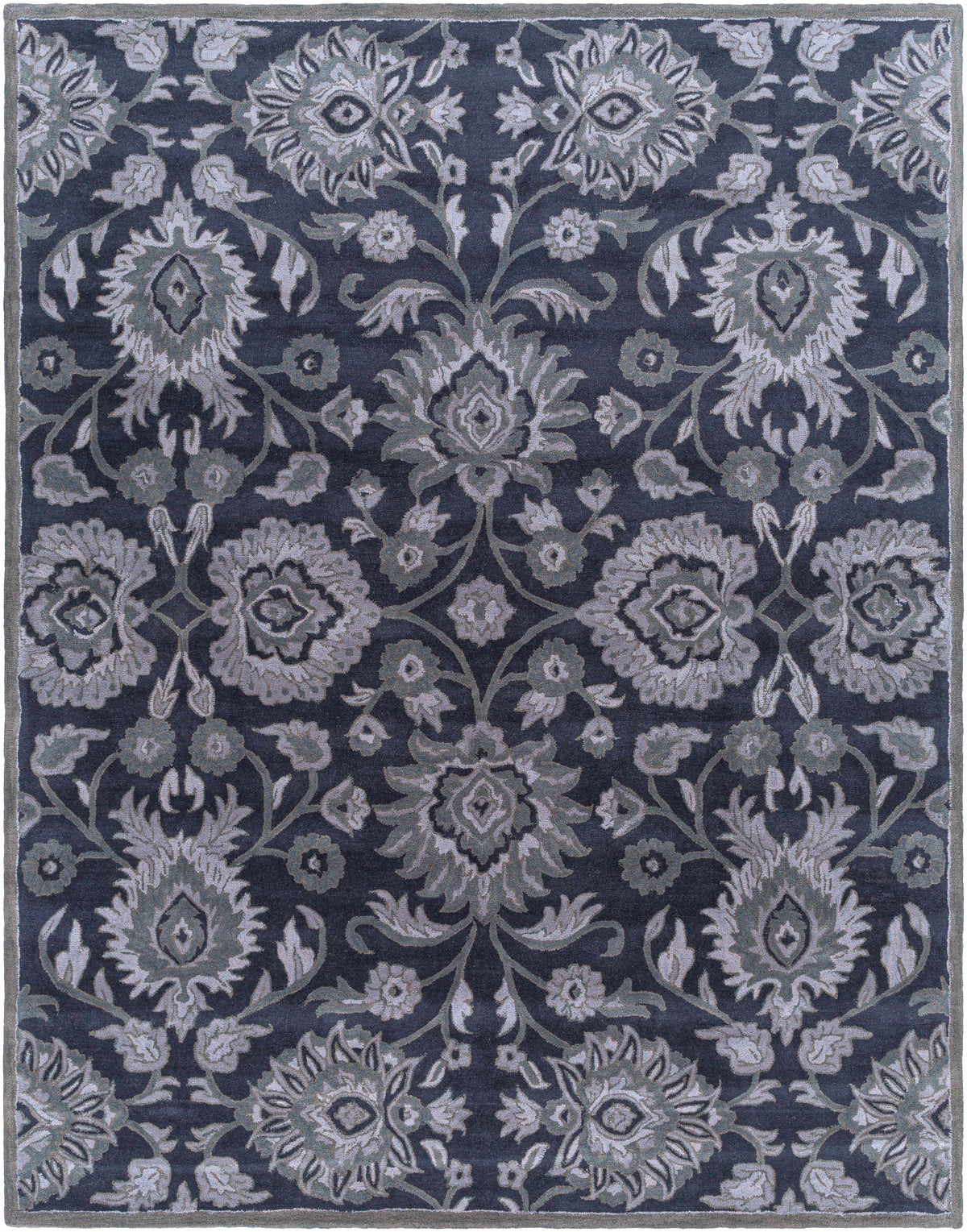 Conesus Hand Tufted Blue 1191 Area Rug - Clearance