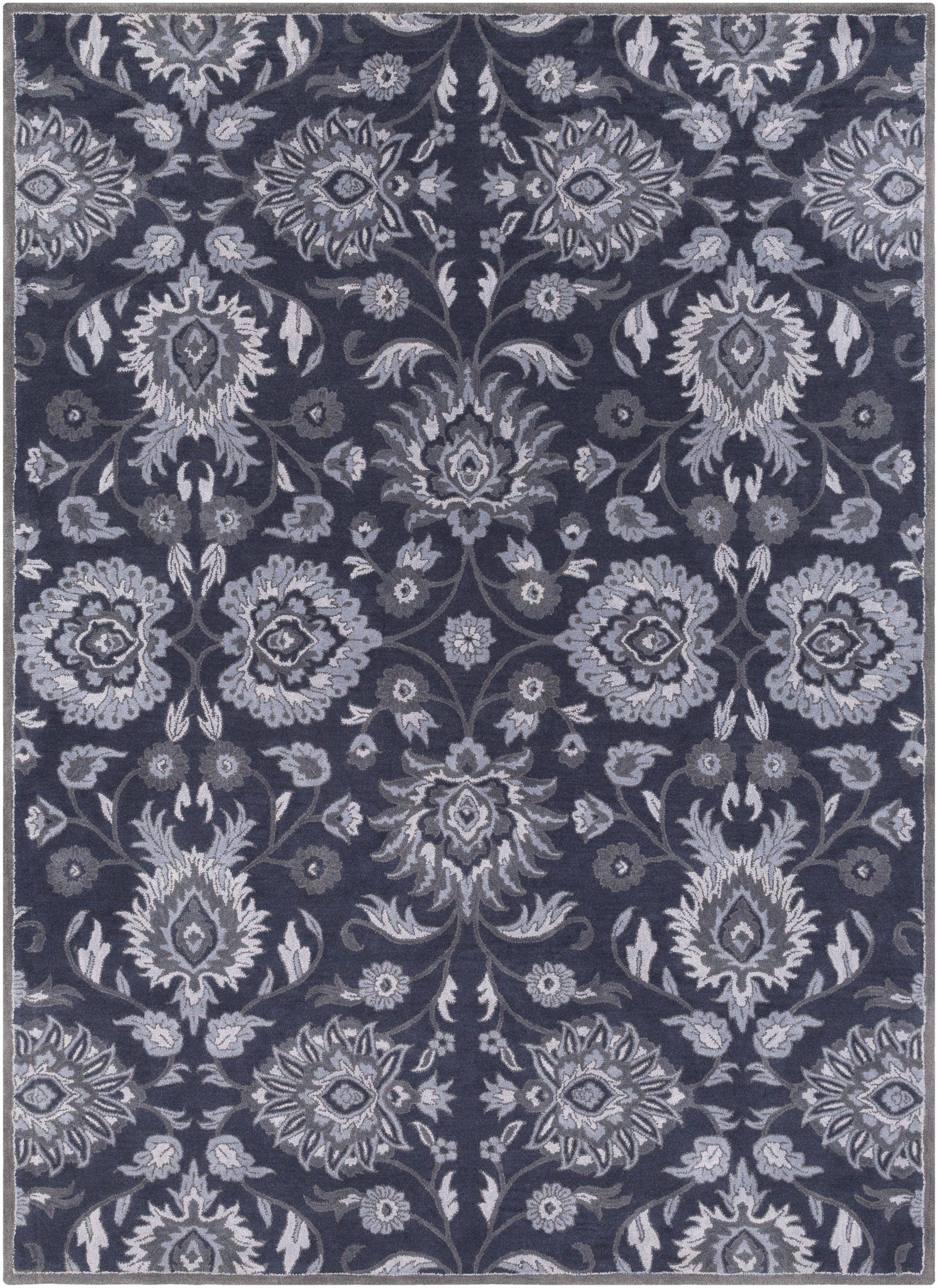 Conesus Hand Tufted Blue 1191 Area Rug - Clearance