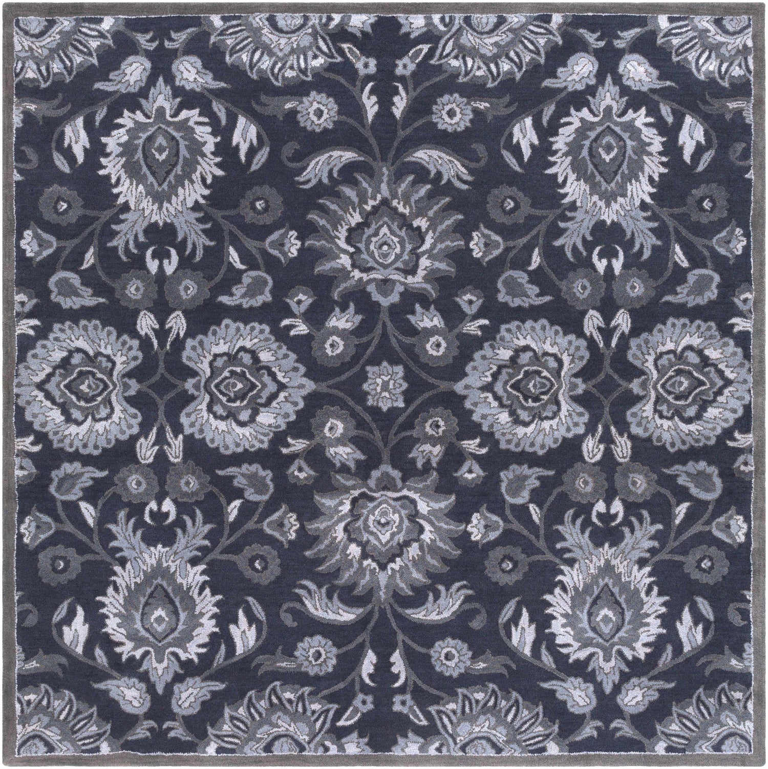 Conesus Hand Tufted Blue 1191 Area Rug - Clearance