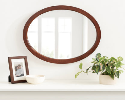 Hogan Oval Framed Mirror
