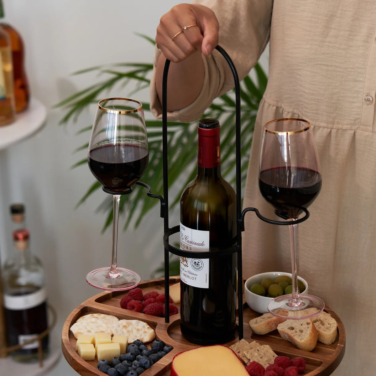 Wine &amp; Cheese Caddy