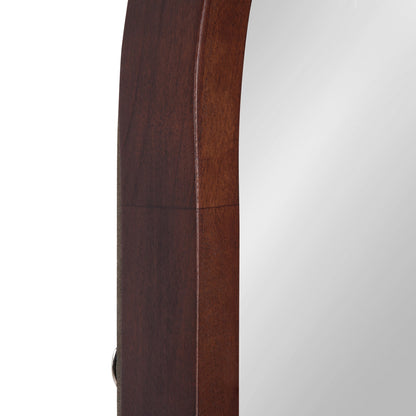 Hutton Wood Framed Arch Mirror
