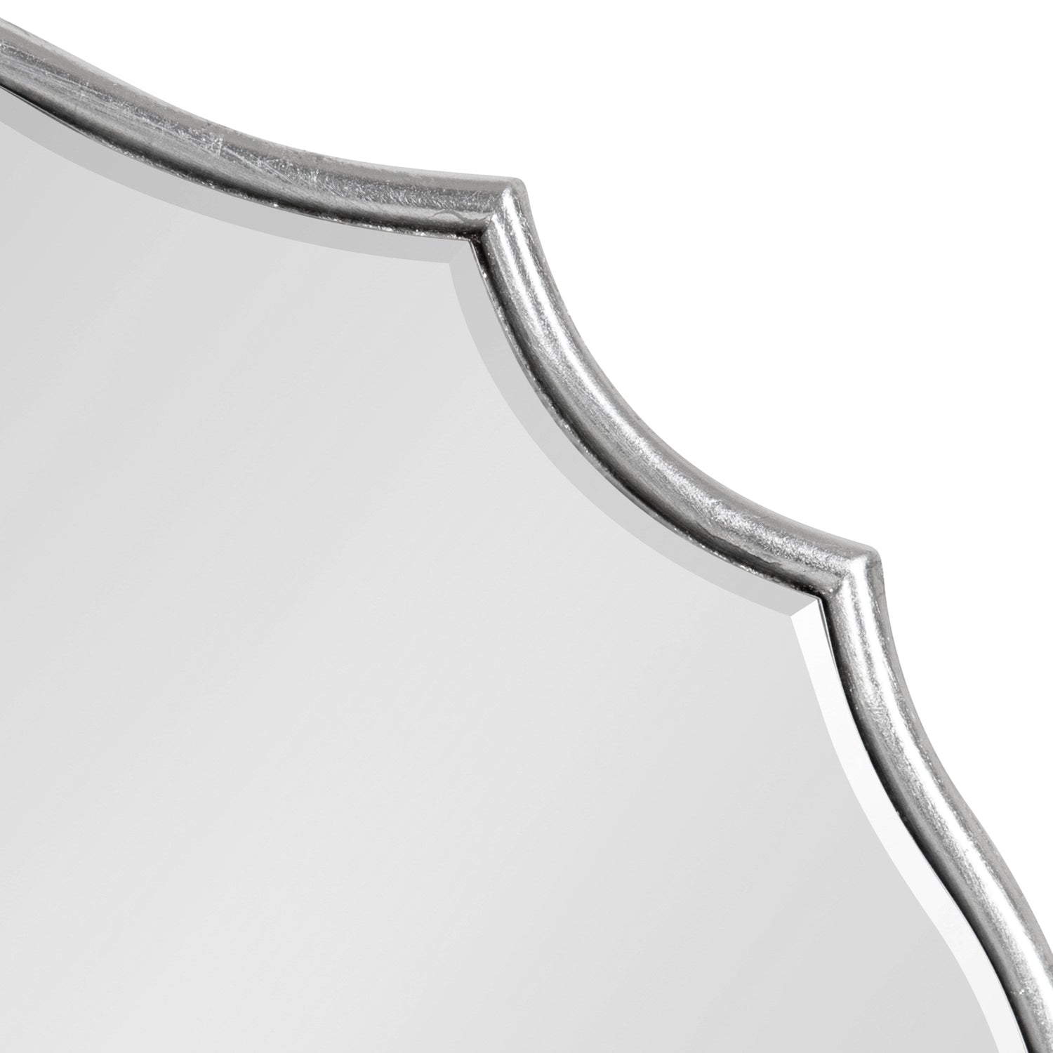 Leanna Scalloped Oval Wall Mirror
