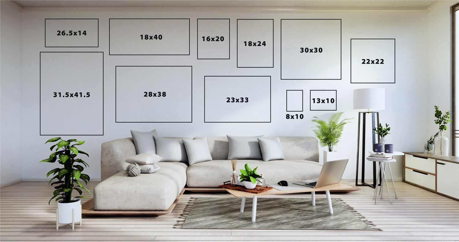 Sylvie Green Mountain Abstract I, II and III Framed Canvas Art Set by Amy Lighthall