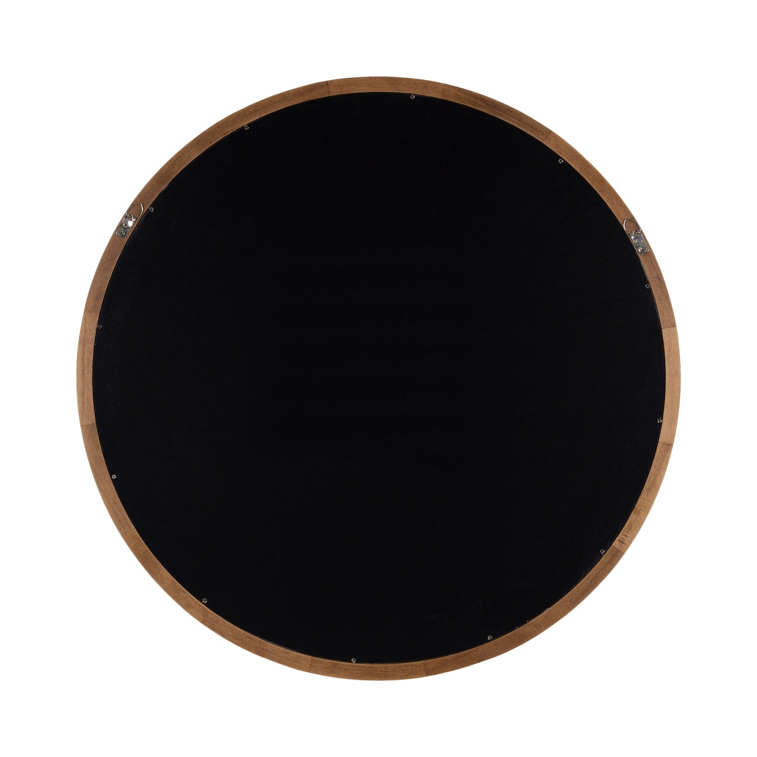 Hatherleigh Round Wood Wall Mirror