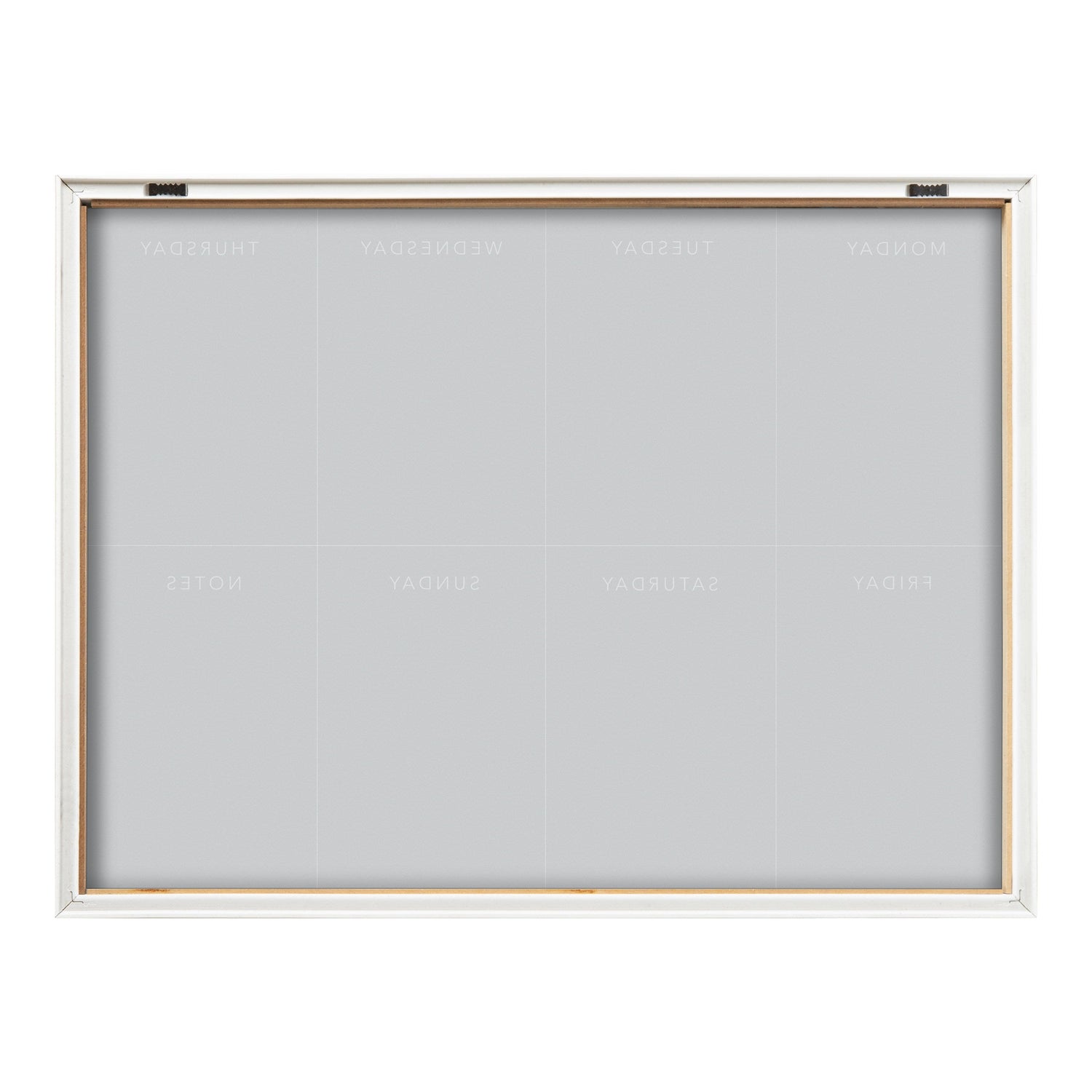 Blake This Week Black Framed Printed Glass by The Creative Bunch Studio