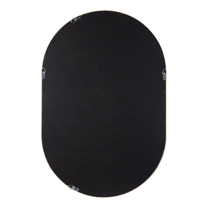 Hutton Wood Framed Capsule Mirror