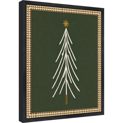Minimalist Tree by Laura Moss Framed Mounted Canvas Wall Art Print