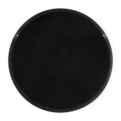 Hatherleigh Round Wood Wall Mirror
