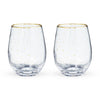 Starlight Stemless Wine Glass Set