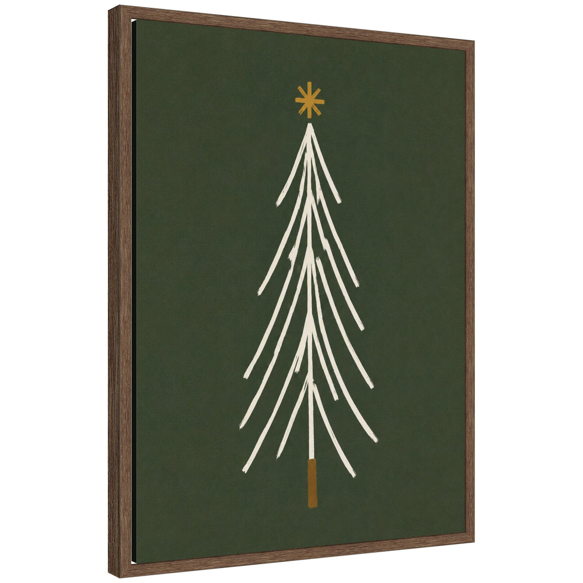 Minimalist Tree by Laura Moss Framed Canvas Wall Art Print