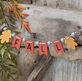 Fall Mini Clip Banner