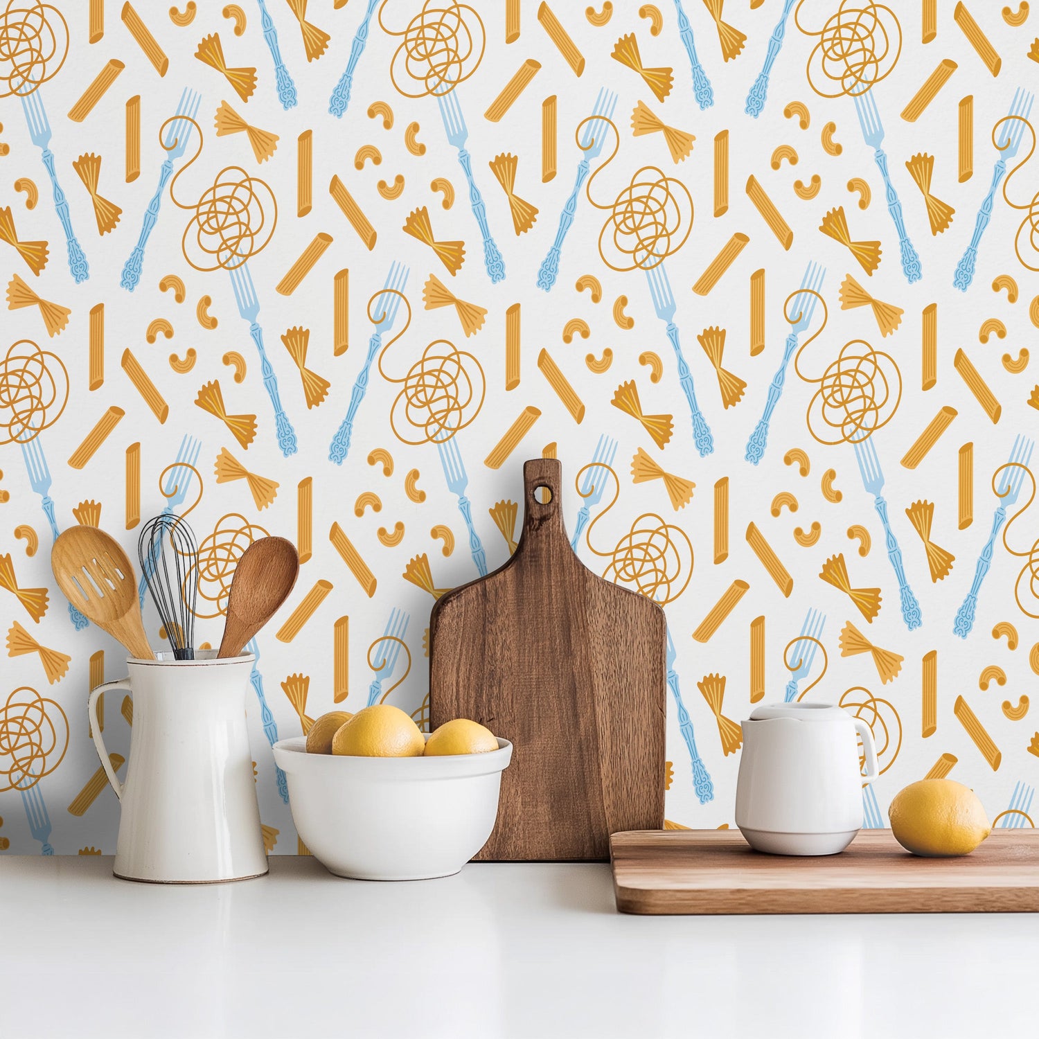 Farfalle Wallpaper by Danielle Chandler Design