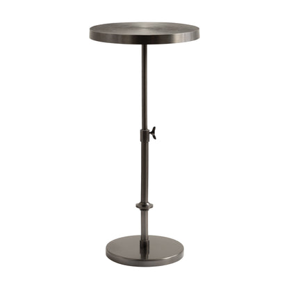 Engles Adjustable Embossed Metal Table and Plant Stand