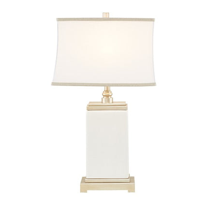 Colette Rectangular Ceramic Table Lamp