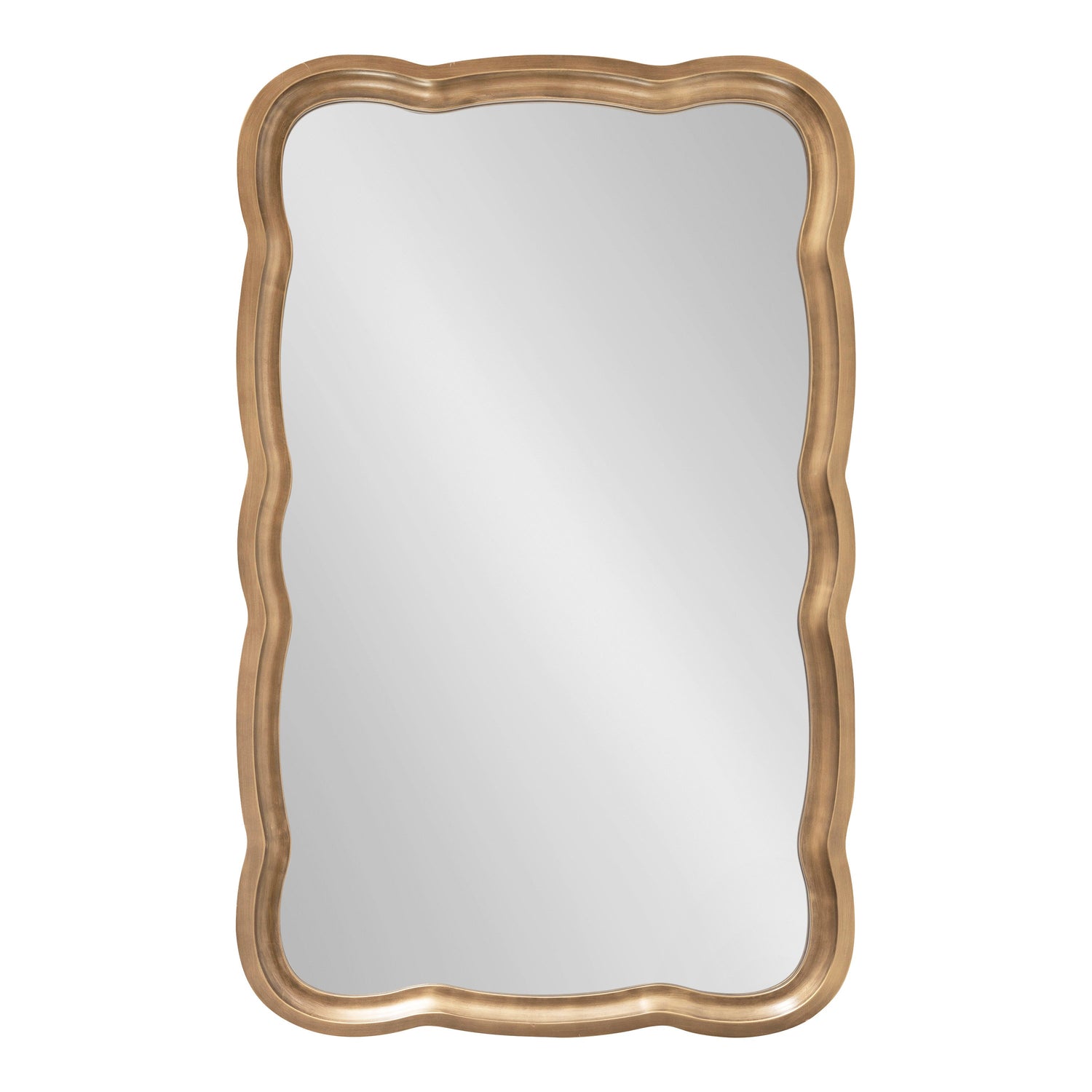 Hatherleigh Scallop Wood Wall Mirror