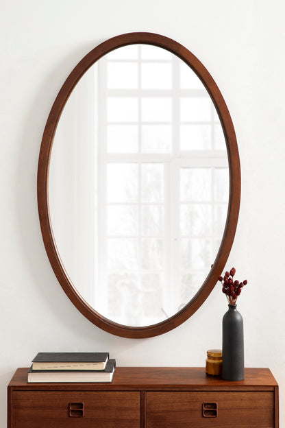 Hogan Oval Framed Mirror