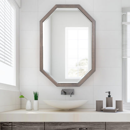 Hogan Framed Octagon Wall Mirror