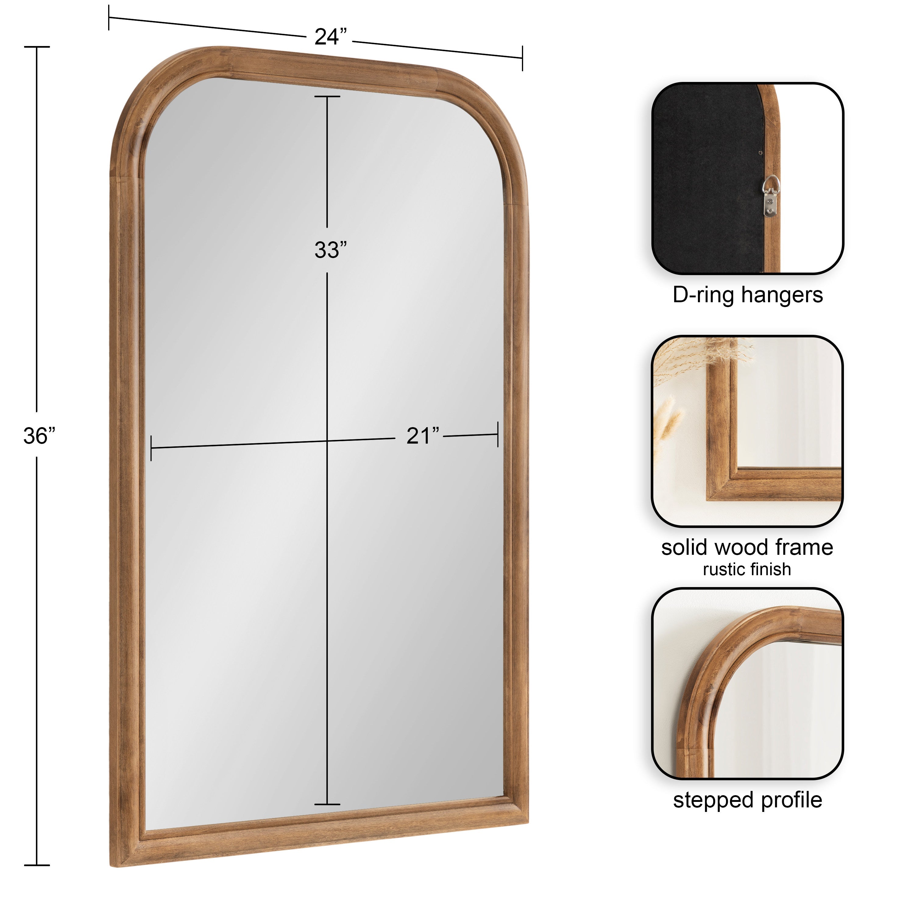 Glenby Arch Wall Mirror