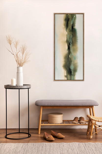 Sylvie Tranquil Meadows Framed Canvas by Amy Lighthall