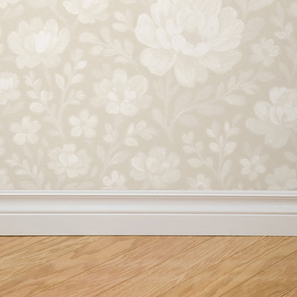 Floriola (Cream) Wallpaper