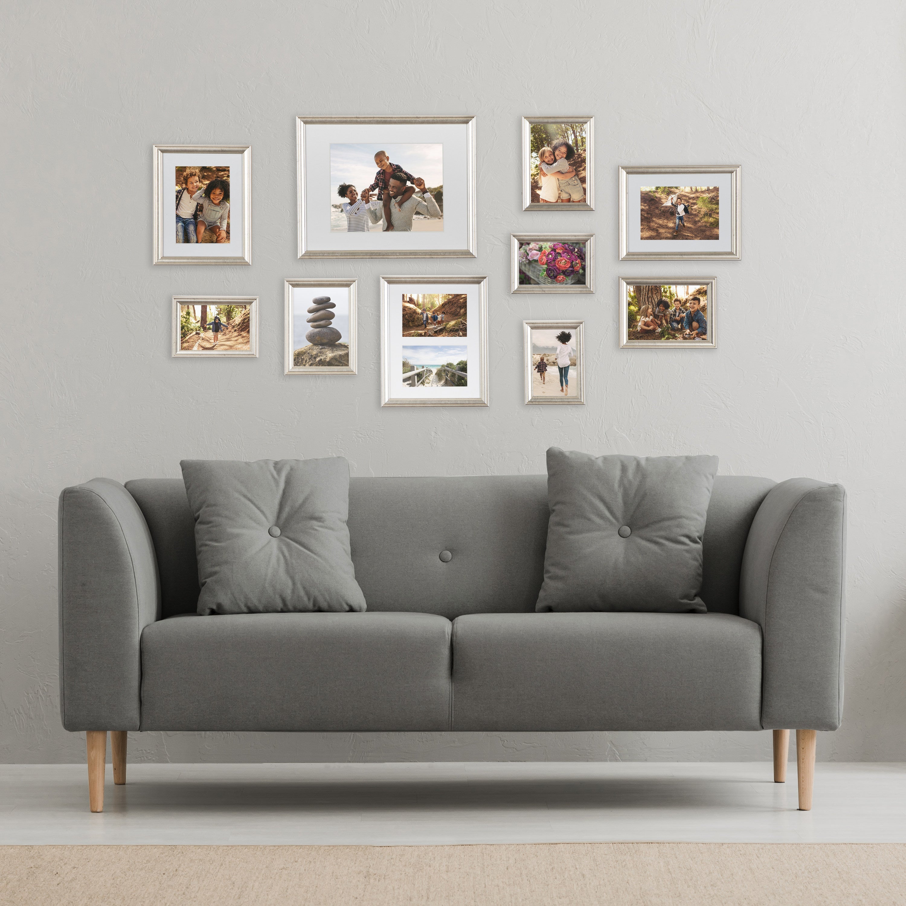Adlynn Glam Wall Picture Frame Set