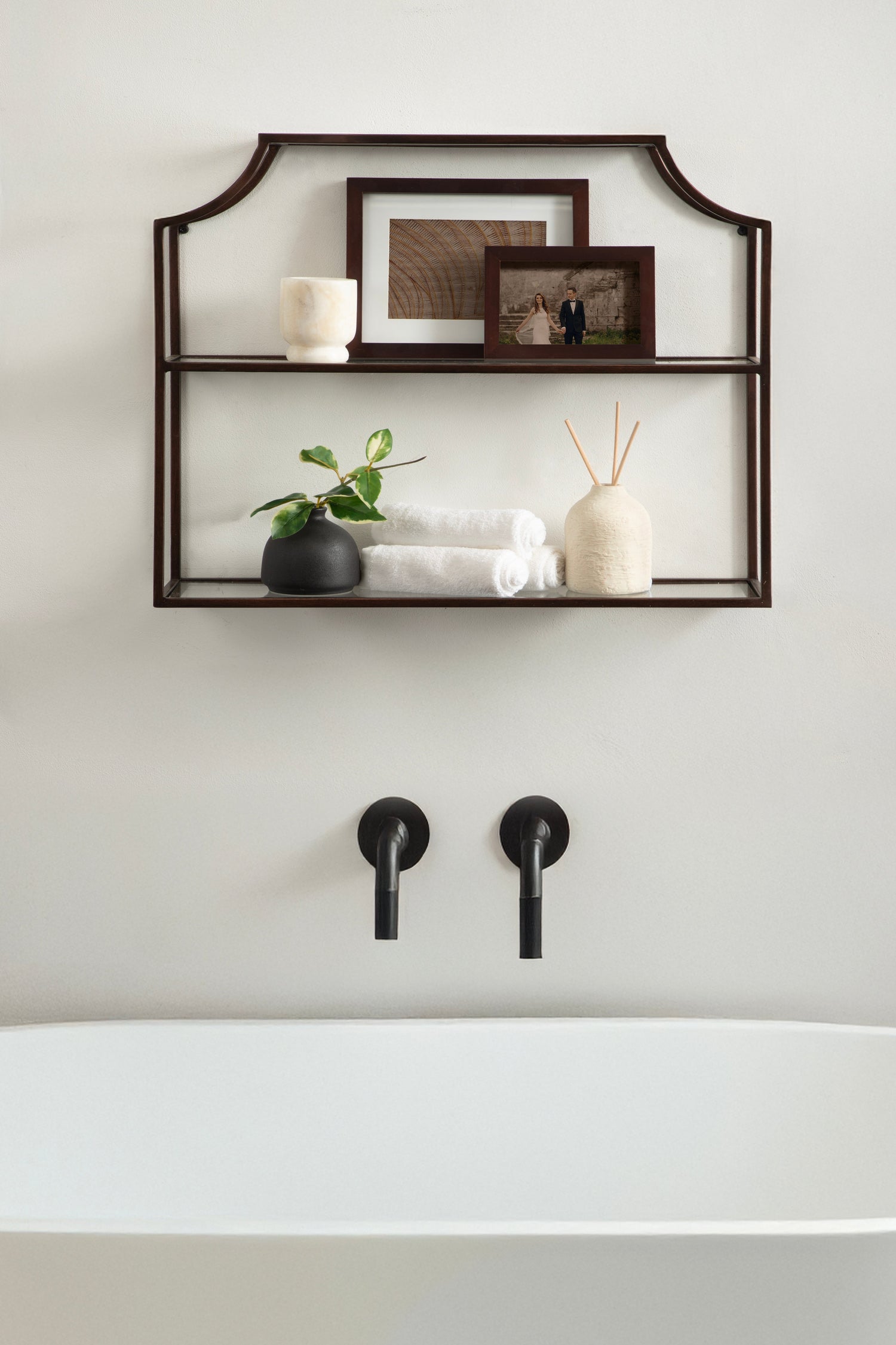 Ciel Tiered Wall Shelf