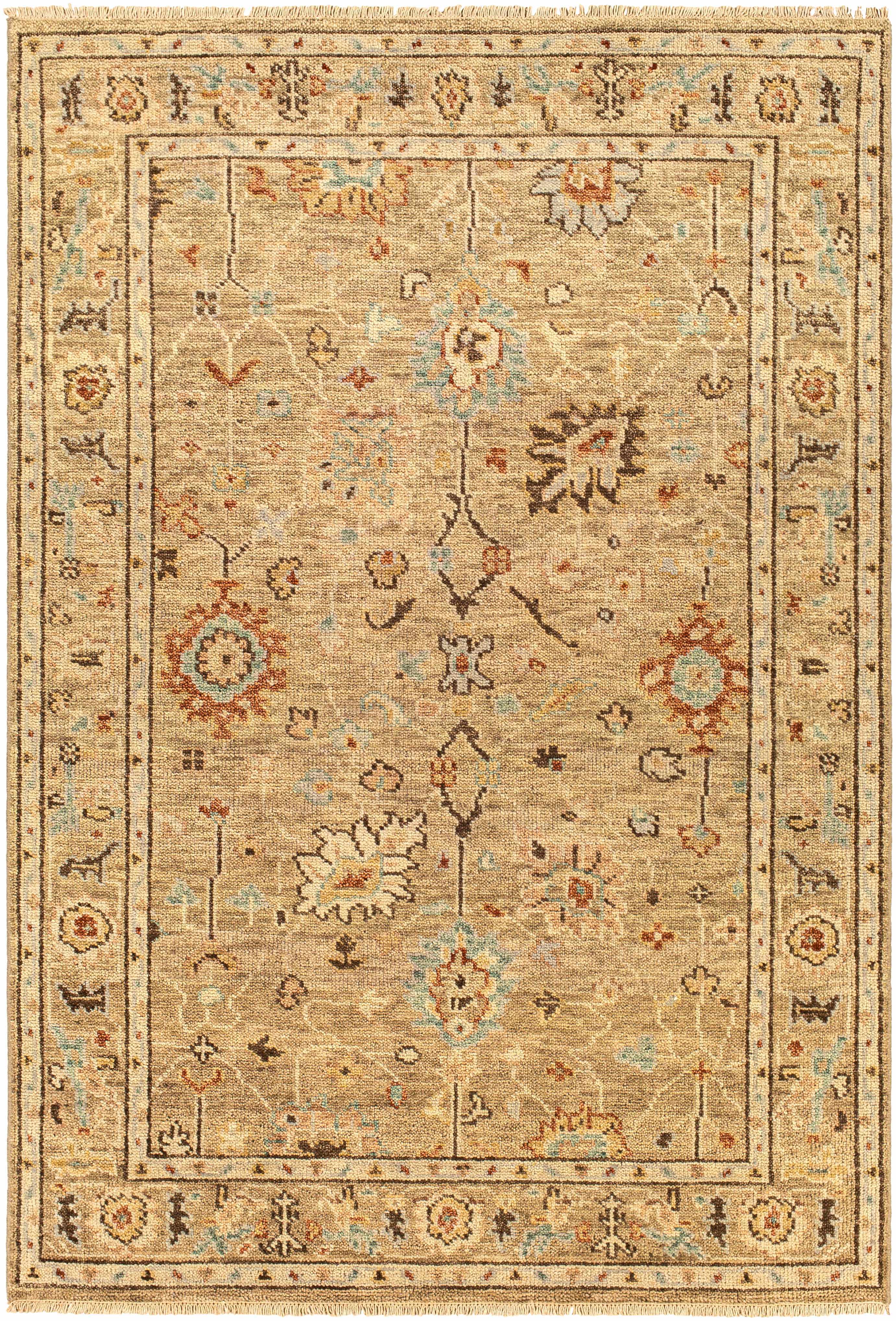 Gammad Hand Knotted Wool Area Rug - Clearance