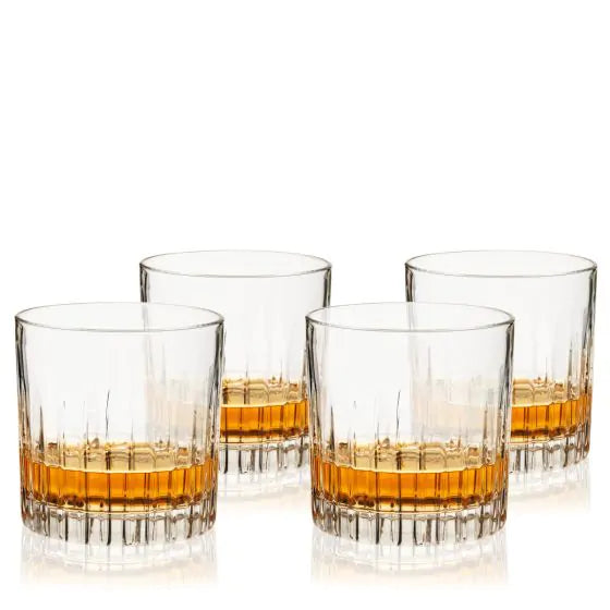 Reserve Milo Crystal Rocks Glasses - Set of 4