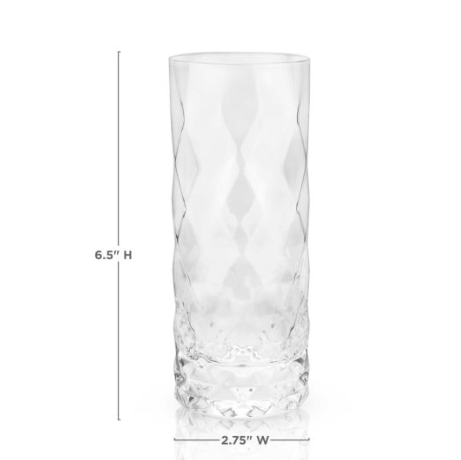 Gem Crystal Highball Glasses