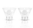 Gem Crystal Martini Glasses