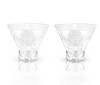 Gem Crystal Martini Glasses