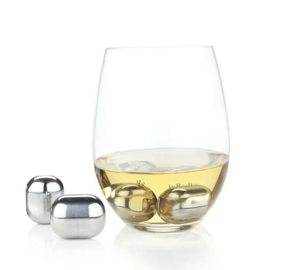 Glacier Rocks® Stainless Steel Wine Globes