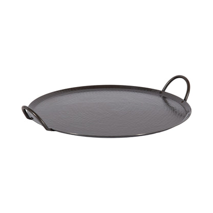 Sanzo Hammered Round Metal Tray