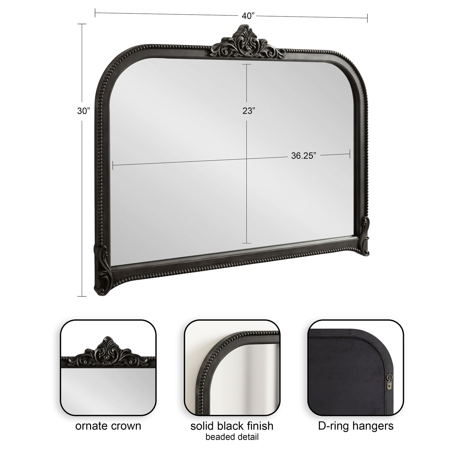 Hubanks Arched Wall Mirror