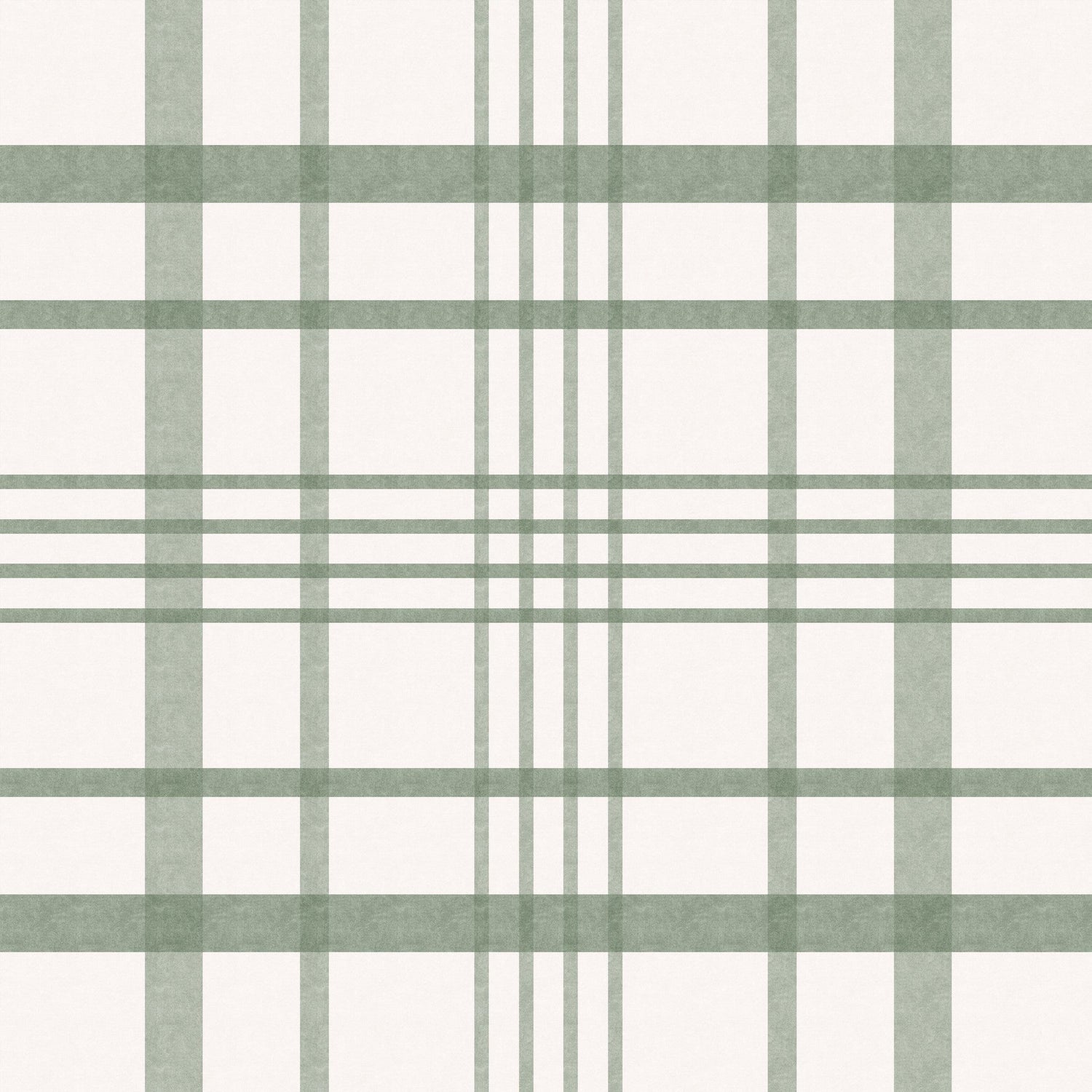 Ashford Plaid (Green) Wallpaper