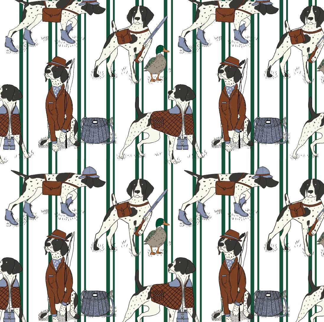 Edmund Wallpaper by Painted Hawk Design