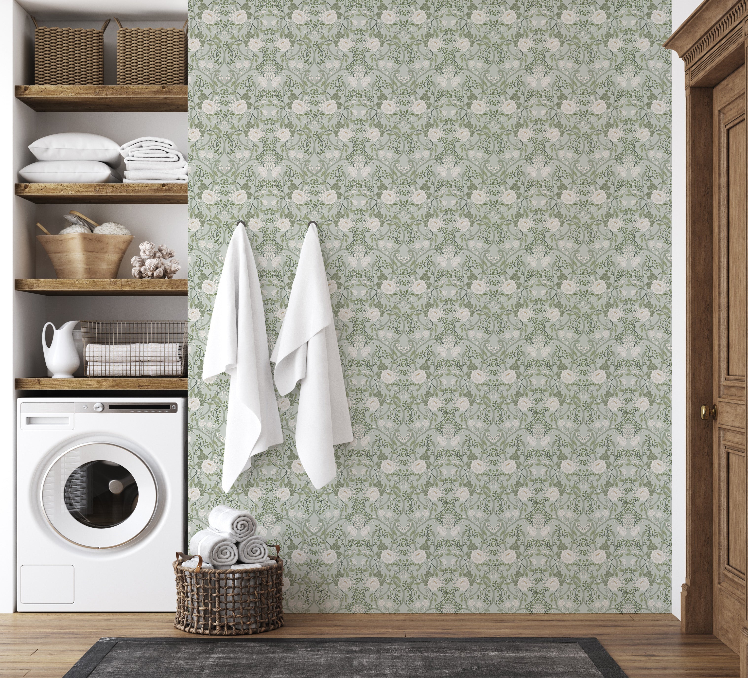 Winslow Wallpaper by Beeky Illustration