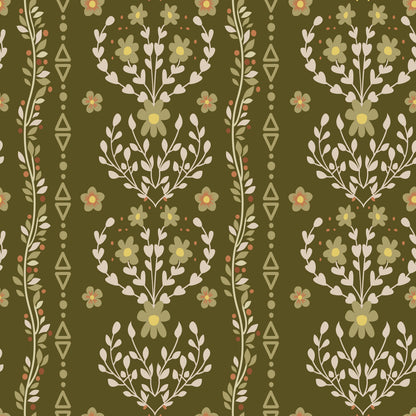 Beacon Meadow (Green) Wallpaper - 8 FT H X 17.4 FT W LUXE P&amp;S