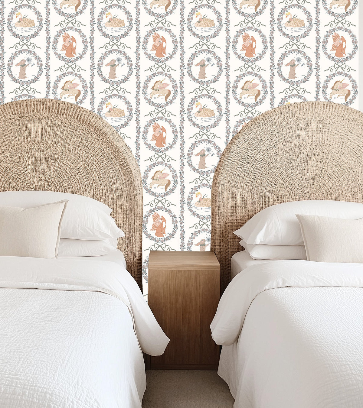 Layce Wallpaper by Painted Hawk Design
