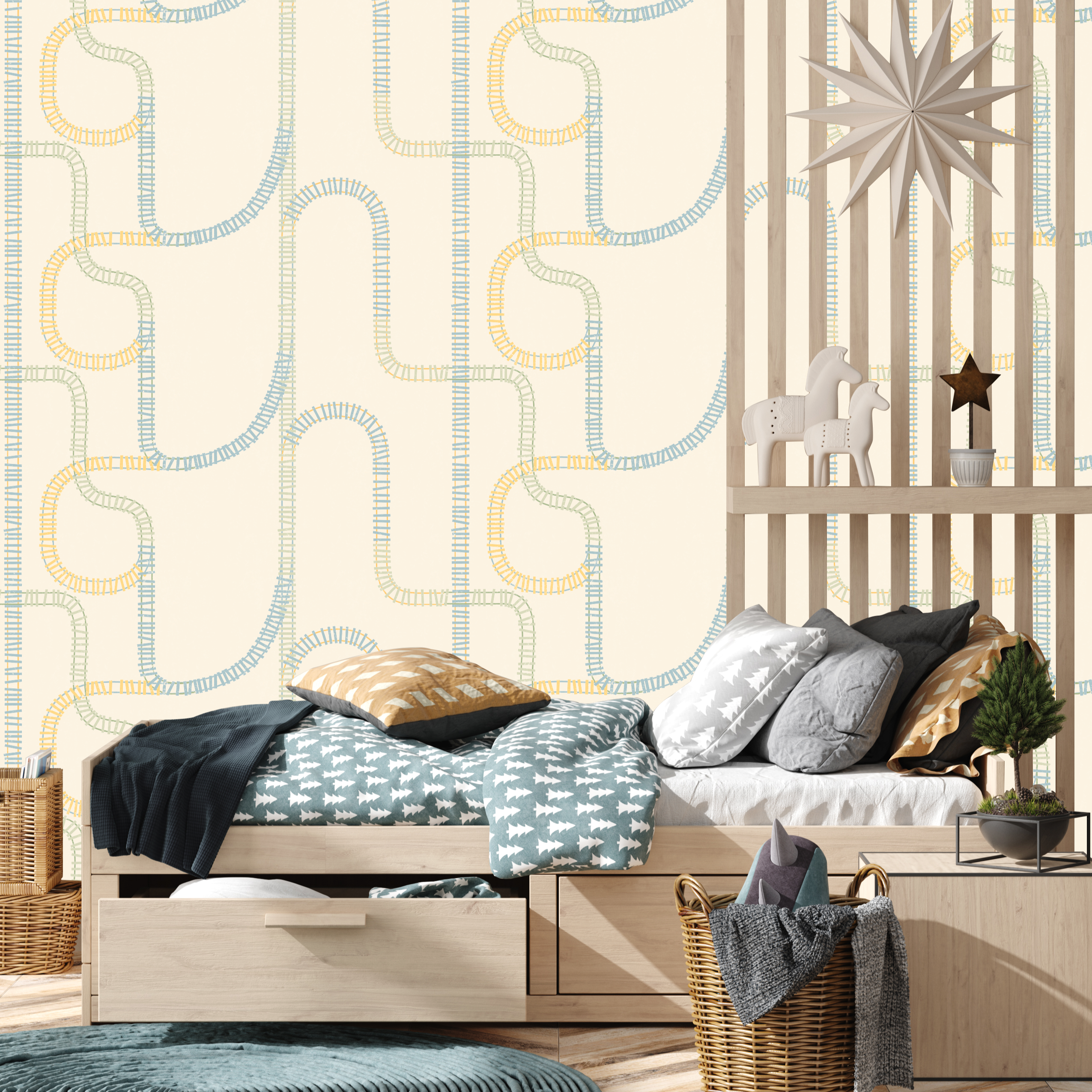 Danny Wallpaper by House of Haricot