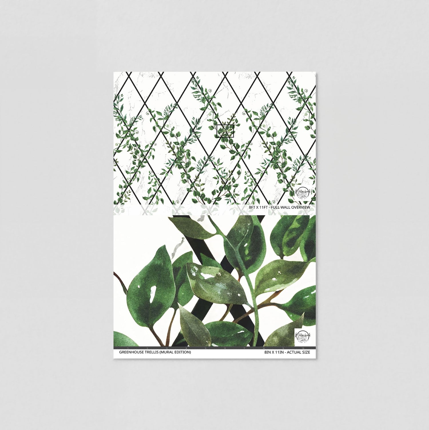 Greenhouse Trellis (Pattern Edition) Wallpaper
