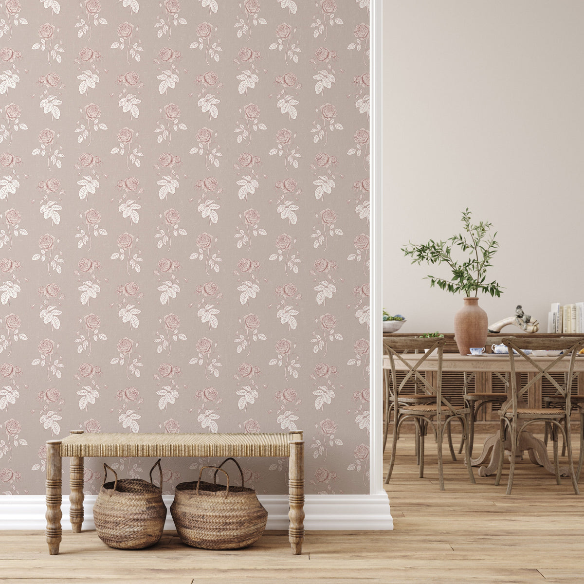 Rosalie Wallpaper by Brittany Polatis Design