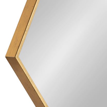 Rhodes Framed Hexagon Wall Mirror