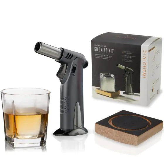 3-piece Alchemi Barrel Board Smoking Set