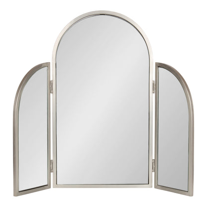 Amoli Tri-Fold Arch Metal Mirror
