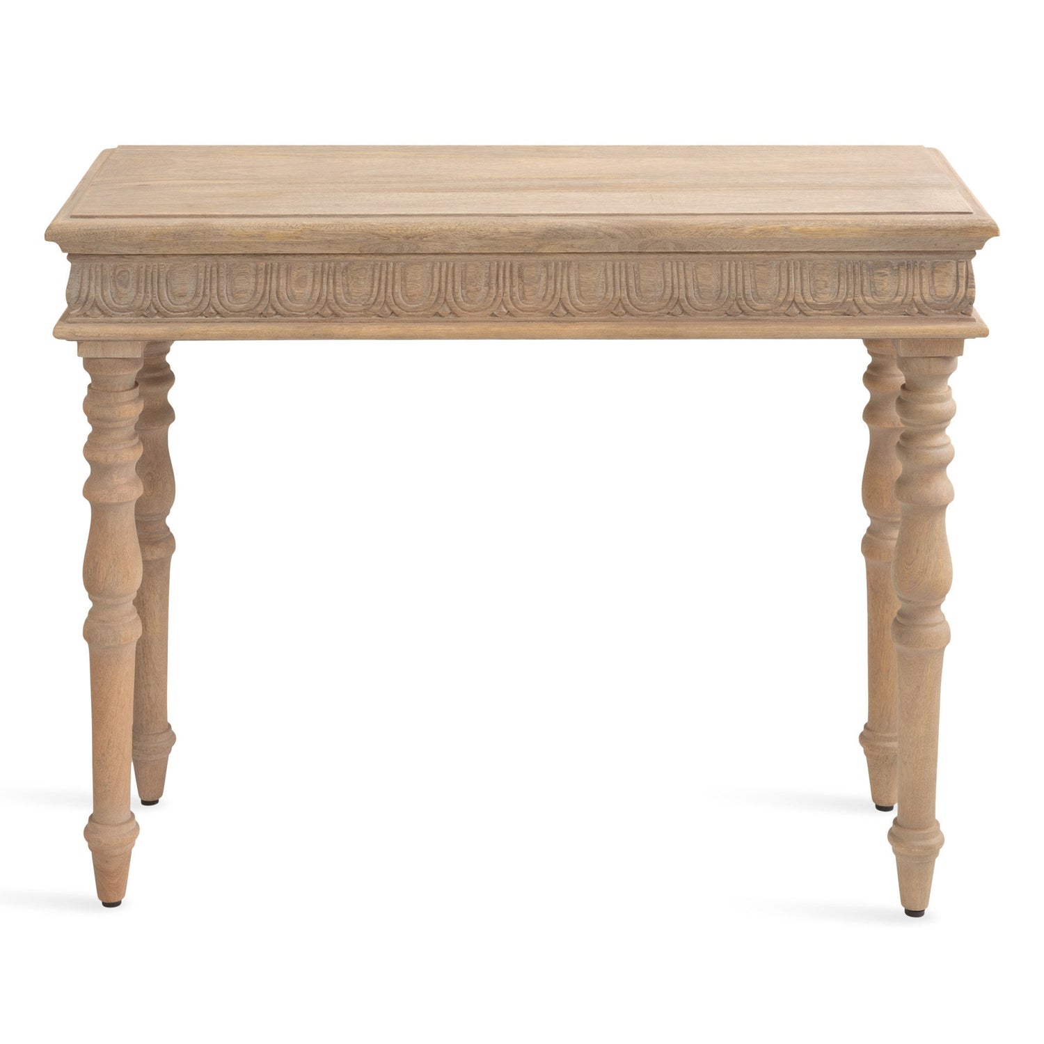 Patresa Carved Wood Console Table