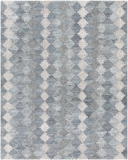 Hale Gray&amp;Slate Diamonds Wool&amp;Viscose Rug - Clearance